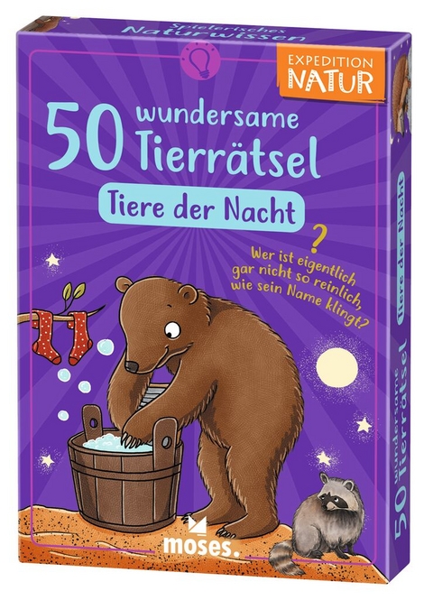 50 wundersame Tierrätsel - Tiere der Nacht - Inga Marie Ramcke