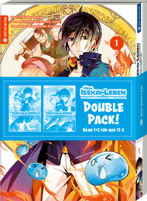 Mein Isekai-Leben - Mit der Hilfe von Schleimen zum mächtigsten Magier einer anderen Welt Double Pack 01 & 02 -  Shinkoshoto, Huuka Kazabana,  Friendly Land