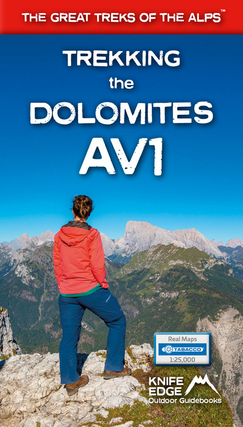 Trekking the Dolomites AV1 (2024 Updated Version) - Andrew McCluggage