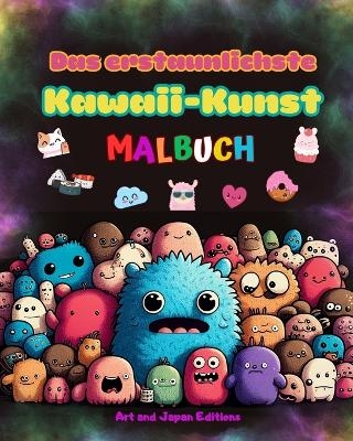 Das erstaunlichste Kawaii-Kunst-Malbuch - Bezaubernde und lustige Kawaii-Designs für alle Altersgruppen - Japan Editions,  Art