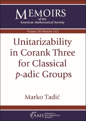 Unitarizability in Corank Three for Classical $p$-adic Groups - Marko Tadic