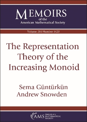 The Representation Theory of the Increasing Monoid - Sema Gunturkun, Andrew Snowden