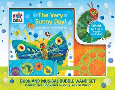 Eric Carl Bubble Wand Songbook Very Sunny Day Sound Book Set - P I Kids