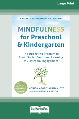 Mindfulness for Preschool and Kindergarten - Monica Moore Jackman