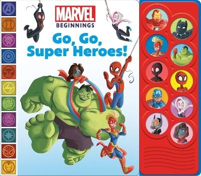 Marvel Beginnings Go Go Superheroes Sound Listen & Learn - P I Kids