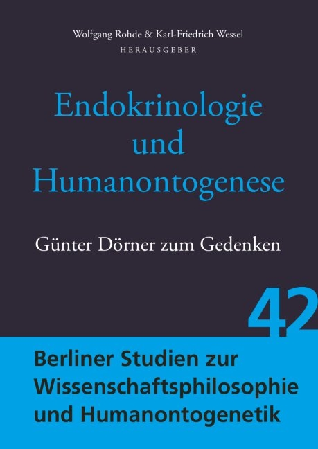 Endokrinologie und Humanontogenese - 