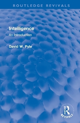 Intelligence - David W. Pyle