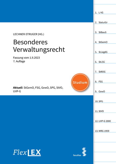 FlexLex Besonderes Verwaltungsrecht │ Studium - 