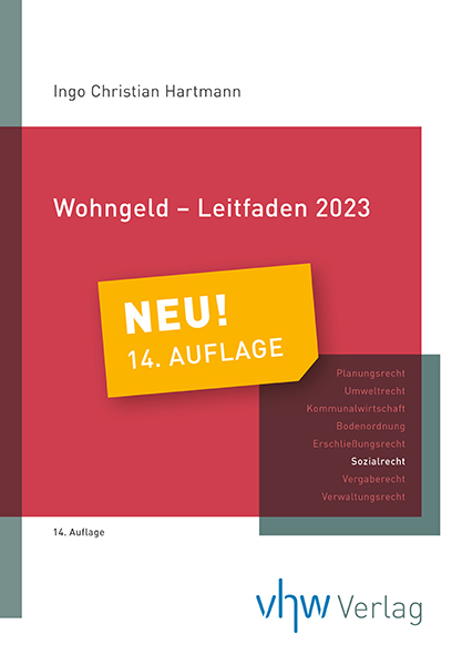 Wohngeld-Leitfaden 2023 - Ingo Christian Hartmann