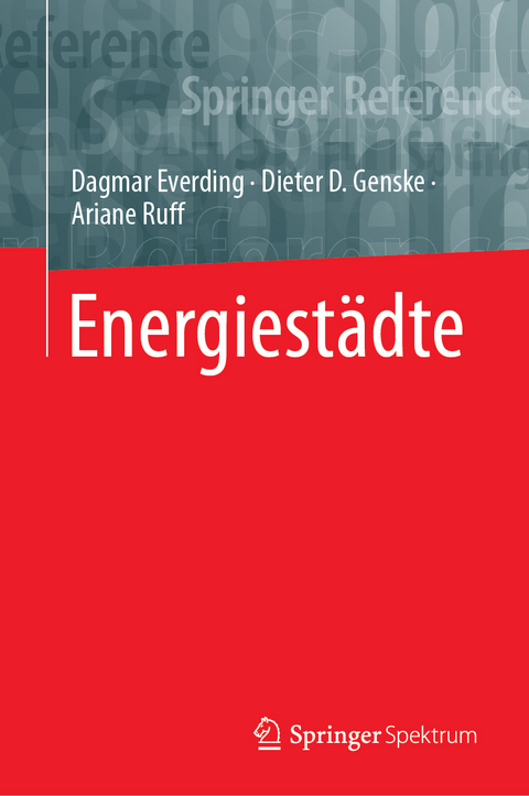 Energiestädte - Dagmar Everding, Dieter D. Genske, Ariane Ruff