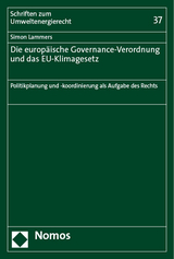 Die europäische Governance-Verordnung und das EU-Klimagesetz - Simon Lammers