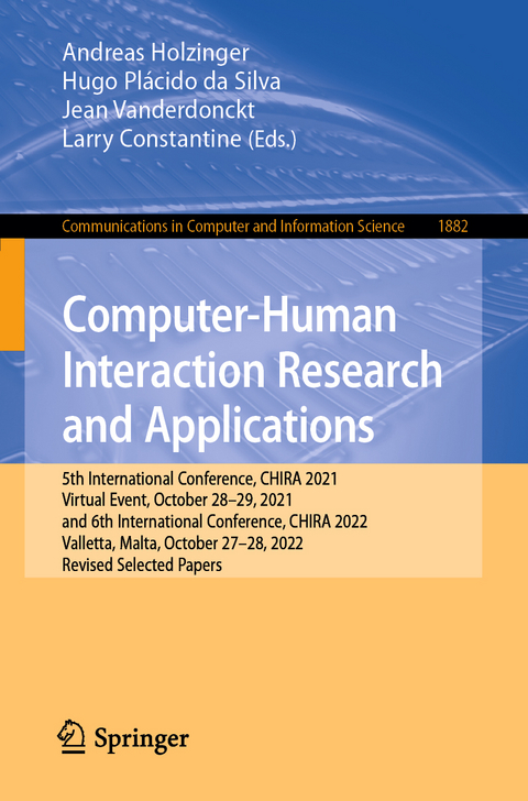 Computer-Human Interaction Research and Applications - 