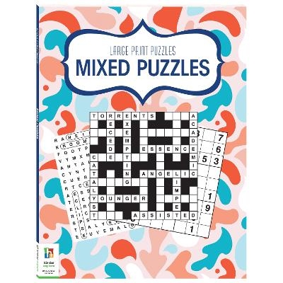 Large Print Puzzles Mixed Puzzles - Hinkler Pty Ltd