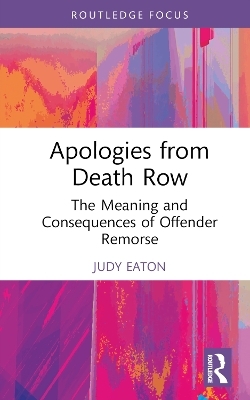 Apologies from Death Row - Judy Eaton