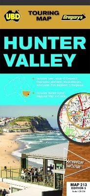 Hunter Valley Map 213 5th ed -  UBD Gregory's