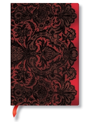 Lace Allu, Rouge Boudoir, Mini, Unl -  Paperblanks