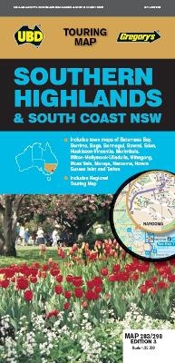 Southern Highlands & South Coast NSW Map 283/298 3rd ed -  UBD Gregory's