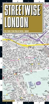 Streetwise London Map - Laminated City Center Street Map of London, England - Michelin