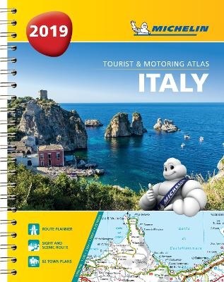 Italy - Tourist and Motoring Atlas 2019 (A4-Spirale)