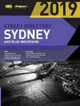 Sydney & Blue Mountains Street Directory 2019 55th ed - UBD Gregory's