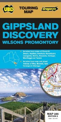 Gippsland Discovery Map 386 6th ed -  UBD Gregory's