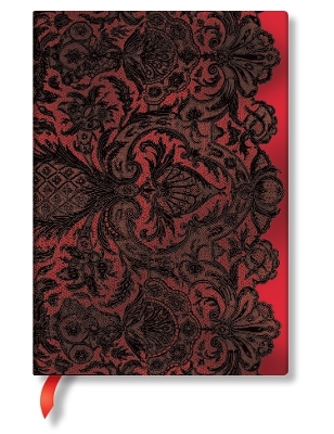 Lace Allu, Rouge Boudoir, Midi, Unl -  Paperblanks