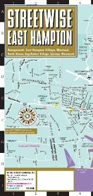 Streetwise Map East Hampton - Laminated City Center Street Map of East Hampton