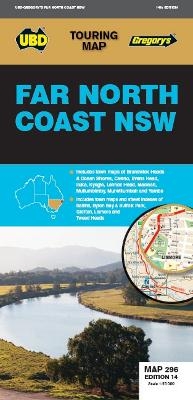 Far North Coast NSW Map 296 14th ed -  UBD Gregory's