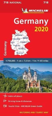 Germany 2020 - Michelin National Map 718