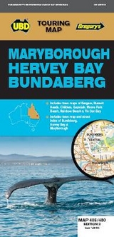 Maryborough Hervey Bay Bundaberg Map 486/480 3rd ed - UBD Gregory's