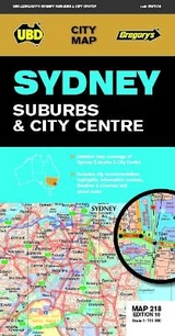 Sydney Suburbs & City Centre Map 218 10th ed - UBD Gregory's