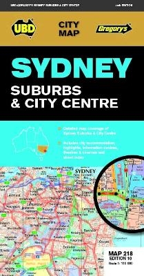 Sydney Suburbs & City Centre Map 218 10th ed -  UBD Gregory's