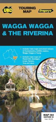 Wagga Wagga & The Riverina Map 284 19th ed -  UBD Gregory's