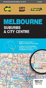 Melbourne Suburbs & City Centre Map 318 9th ed - UBD Gregory's