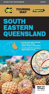 South Eastern Queensland Map 431 8th ed - UBD Gregory's