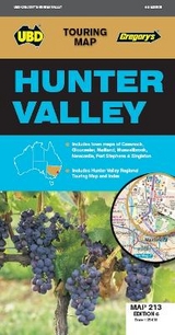 Hunter Valley Map 213 6th ed - UBD Gregory's