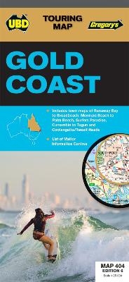 Gold Coast Map 404 6th ed -  UBD Gregory's