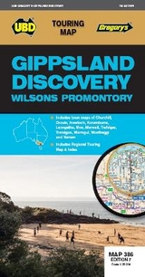 Gippsland Discovery Map 386 7th ed - UBD Gregory's