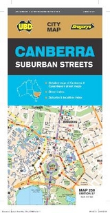 Canberra Suburban Streets Map 259 37th ed - UBD Gregory's