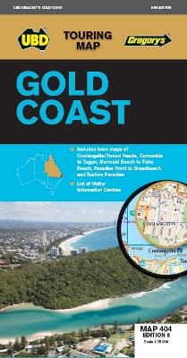 Gold Coast Map 404 8th ed -  UBD Gregory's