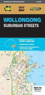 Wollongong Suburban Streets Map 299 17th ed - UBD Gregory's