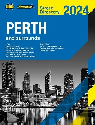 Perth Street Directory 2024 66th -  UBD Gregory's