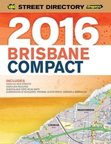 Brisbane Compact Street Directory 2016 16th ed - UBD Gregory's