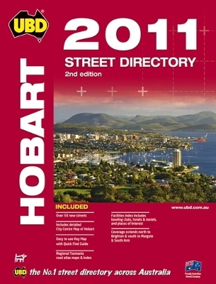 Hobart Street Directory 2011 -  UBD