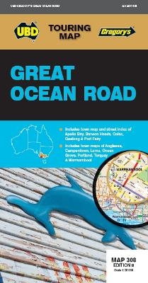 Great Ocean Road Map 308 8th ed -  UBD Gregory's