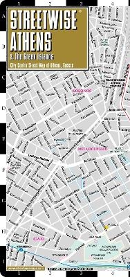 Streetwise Athens & The Greek Islands Map - Laminated City Center Street Map of Athens, Greece