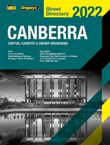 Canberra Capital Country & Snowy Mountains Street Directory 2022 26th ed - UBD Gregory's