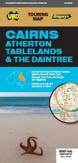 Cairns, Atherton Tablelands & The Daintree Map 482 32nd ed - UBD Gregory's