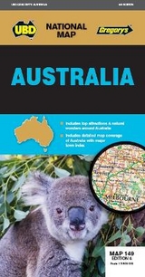 Australia Map 149 6th ed - UBD Gregory's