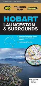 Hobart Launceston & Surrounds Map 780/781 3rd ed - UBD Gregory's